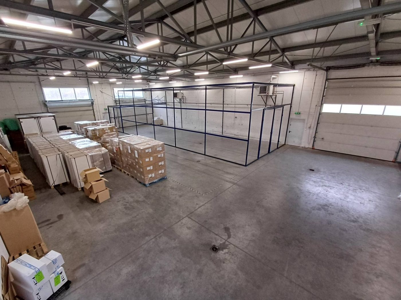 Technoferrum Trade warehouse — storage and secured stock area